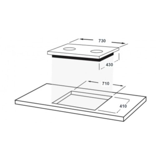 Kich thuoc bep tu doi faber fb 2ilg titanium