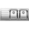 Chậu inox Hafele Blanco - Dinas 8S 570.27.209 1 chau rua hafele 570 27 209