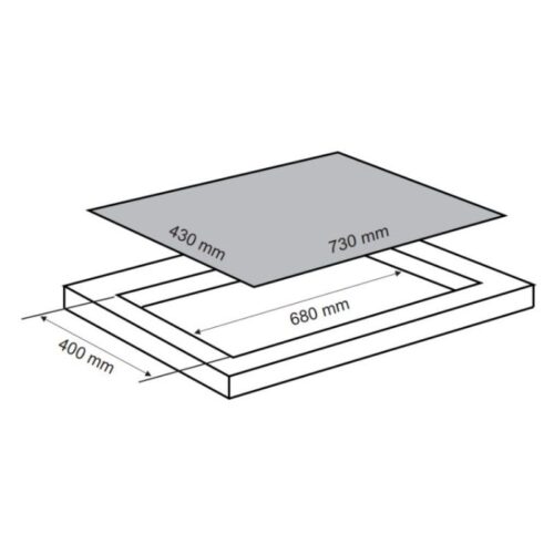 Kích thước bếp từ Sevilla SV-666