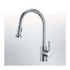Vòi đồng mạ Inox Malloca K124 - BN (Inox) 1 Vòi đồng mạ Inox Malloca K124 - BN (Inox)