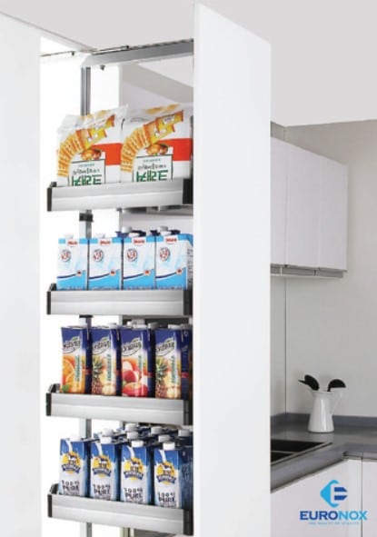 Tủ kho hộp cánh rút - 4 tầng Euronox EU2-440