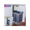 Thùng rác ray trượt 2 ngăn Kit Plus DF.30