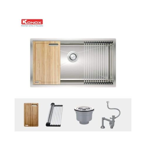 Chậu rửa bát Konox Workstation - Undermount Sink KN8046SU