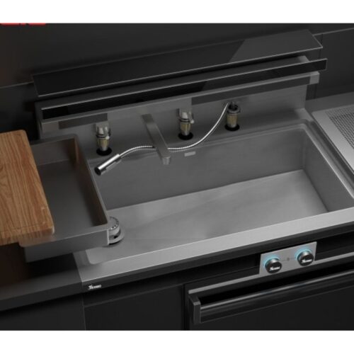 Ảnh thực tế máy rửa bát âm tủ Texgio TGUMF11X