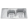 Chậu rửa bát inox 2 hố Gorlde GD-9037 2 chau rua chen bat gorlde gd 9037