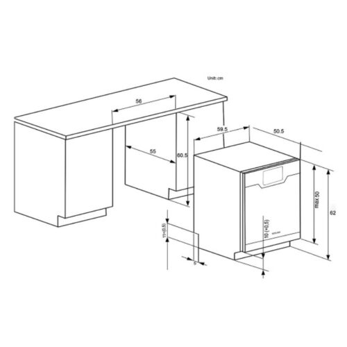 kich thuoc may rua bat am tu spelier sms 08 dw uoz 1