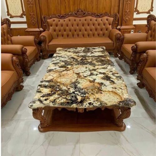 Bàn sofa đá thạch anh tự nhiên