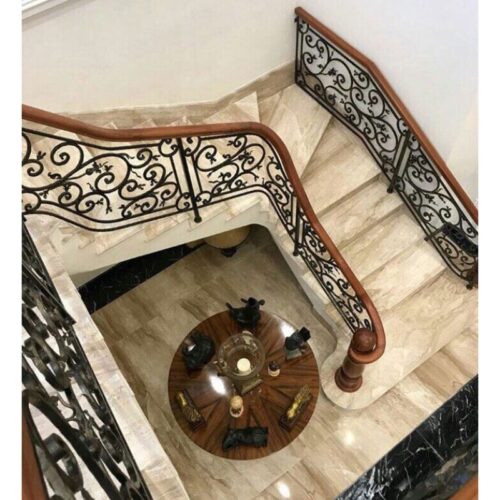 Đá cầu thang bộ vân gỗ