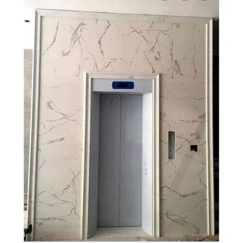 Đá ốp tháng máy nhân tạo vân to