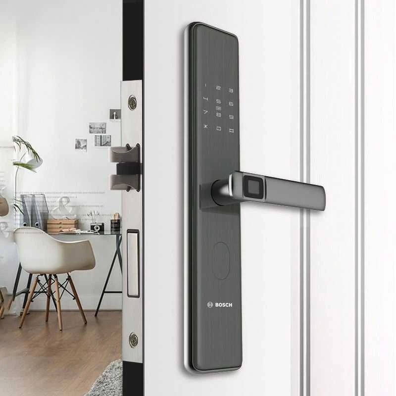 Khóa cửa vân tay Bosch ID30 EU Gray Khóa cửa vân tay Bosch ID30 EU Gray
