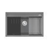Chậu rửa bát đá 1 hố Konox Terra 790S Grey