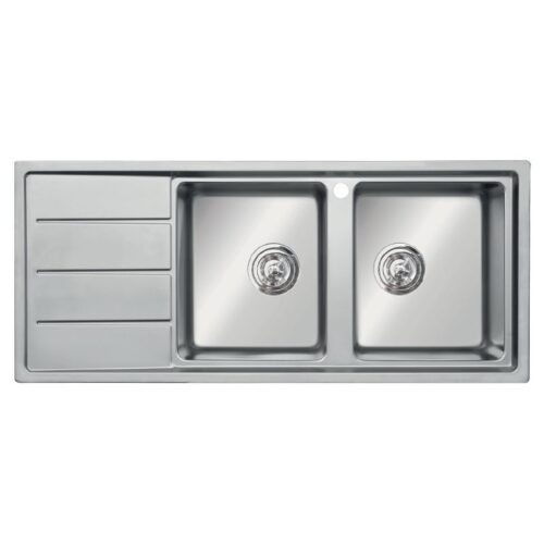 Chậu rửa bát inox 2 hố Konox Beta 1160 Bàn trái