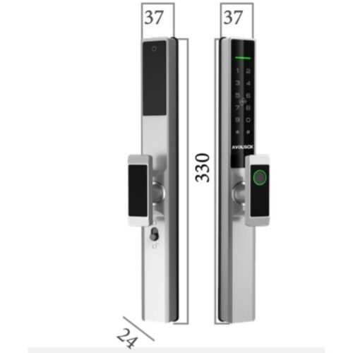 Kích thước khóa thông minh Avolock AN-384-G