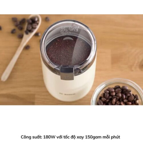 Ảnh máy xay cafe cầm tay Bosch TSM6A017C Màu Kem