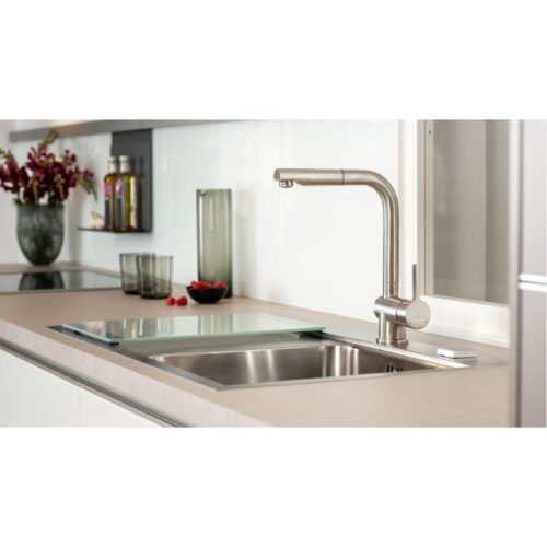 anh voi rua bat wasserwerk wk 4 stainless steel look 700415