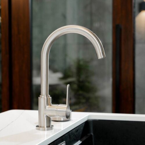 anh voi rua bat wasserwerk wk 5 stainless steel look 700505