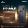 bs tu lanh 4 canh 488 lit samsung rf48a4010m9 sv