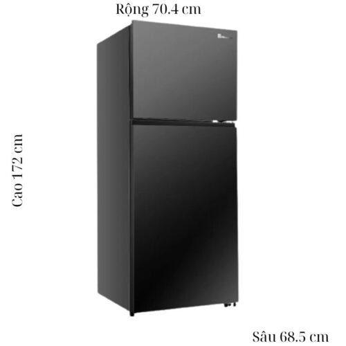 kich thuoc tu lanh 2 canh inverter 424 lit hisense rt549n4ebu