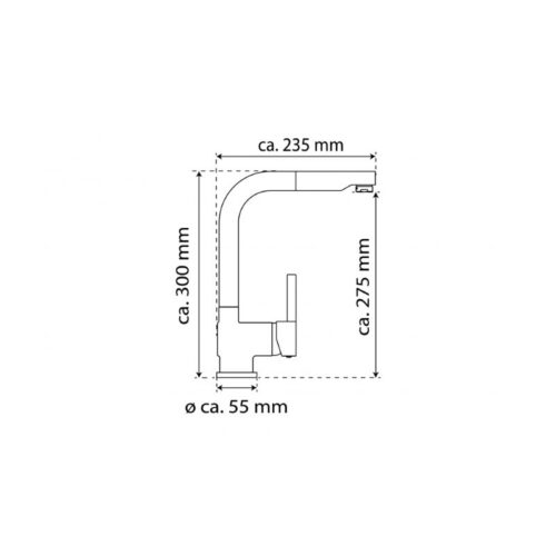 kich thuoc voi rua bat wasserwerk wk 4 stainless steel look 700415
