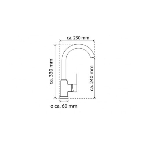kich thuoc voi rua bat wasserwerk wk 5 stainless steel look 700505
