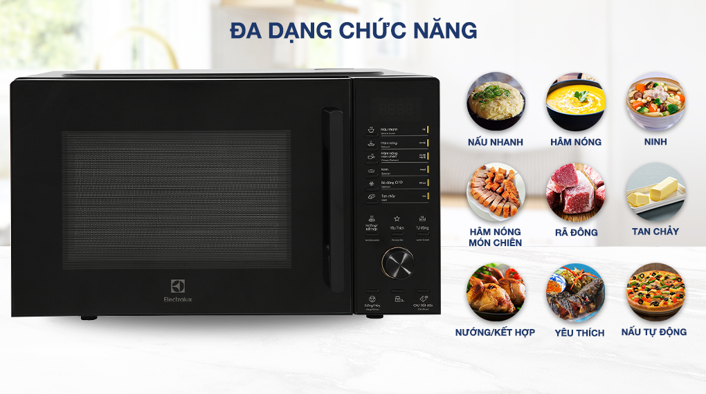 Đa dạng chức năng nấu