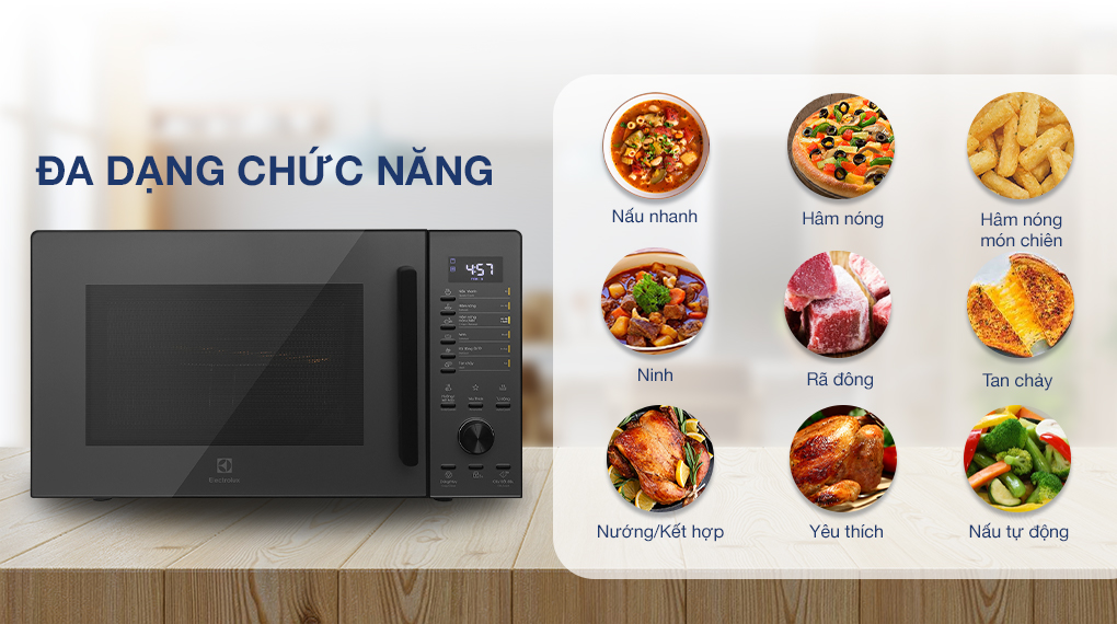 Đa dạng chức năng nấu