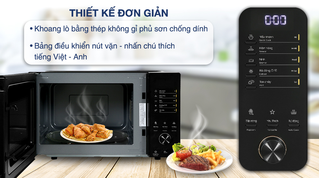 Thiết kế lò đơn giản, an toàn
