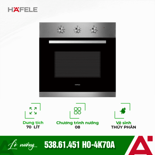 Lò nướng Hafele HO-4K70A 538.61.451