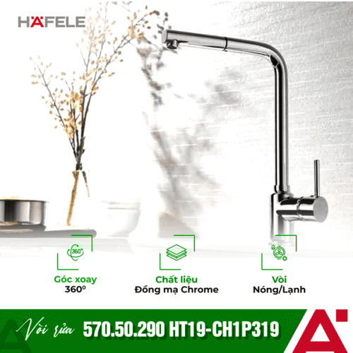 Vòi rửa chén bát Hafele TITUS HT-C319 570.50.290