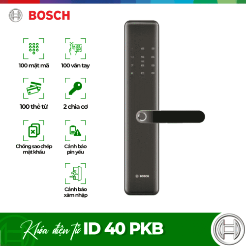 Khóa cửa điện tử Bosch ID 40 PKB