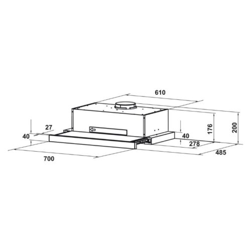 kich thuoc may hut mui am tu hafele 533 86 817 1