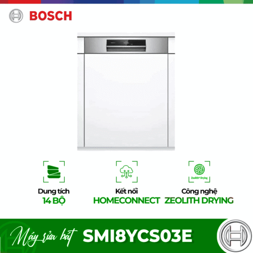 Máy rửa bát Bosch SMI8YCS03E