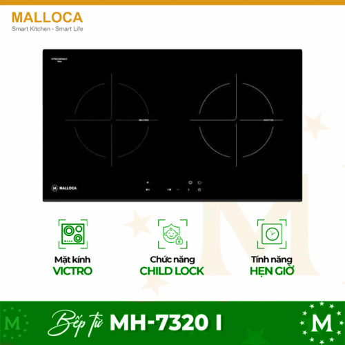 Bếp từ đôi Malloca MH-7320 I
