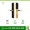 Khóa điện tử Kassler KL 678 GOLD APP/ Khóa vân tay 2 kl 678 gold app optimized