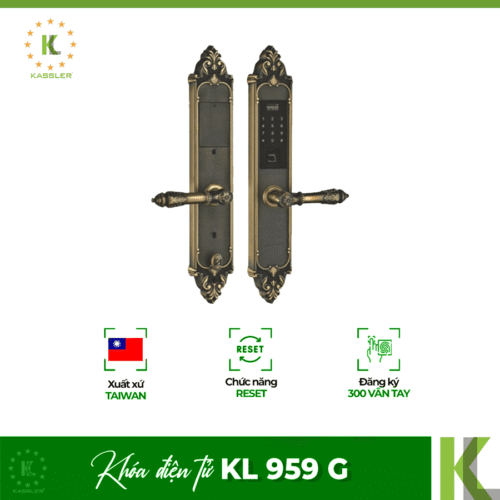 Khóa cửa điện tử Kassler KL 959 G