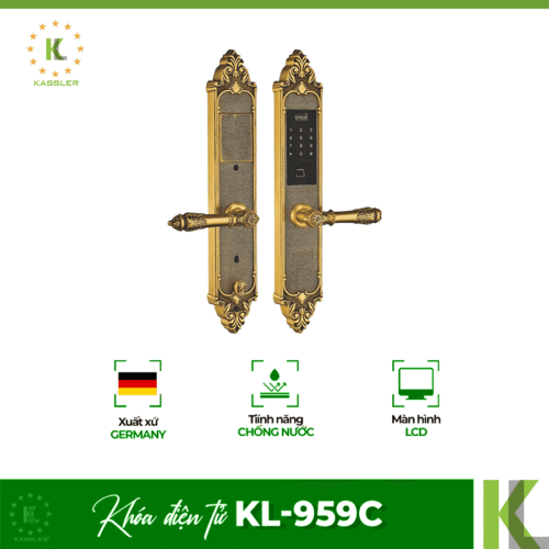 Khóa điện tử Kassler KL-959C/ Khóa đại sảnh