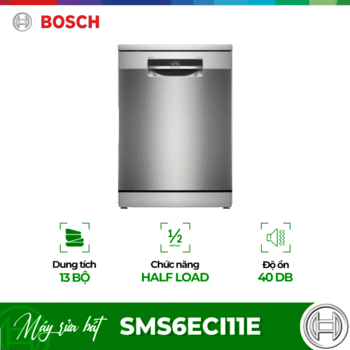 Máy rửa bát độc lập Bosch SMS6ECI11E Serie 6