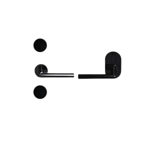 Khóa Hafele màu đen tay E DINR  PL200 912.20.068