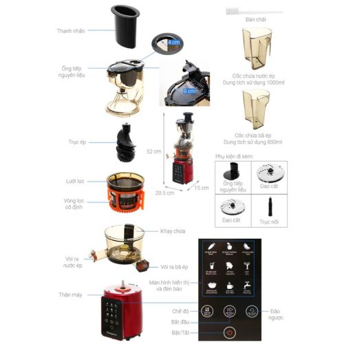 kich thuoc may ep cham kangaroo kg200sjd1